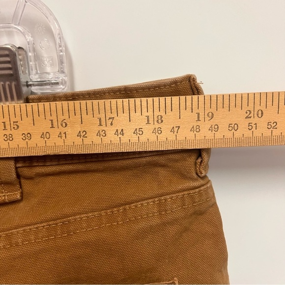 Dickies Women’s Brown Carpenter Double Knee Rugged Work Pants Jeans size 16 R - Picture 11 of 13